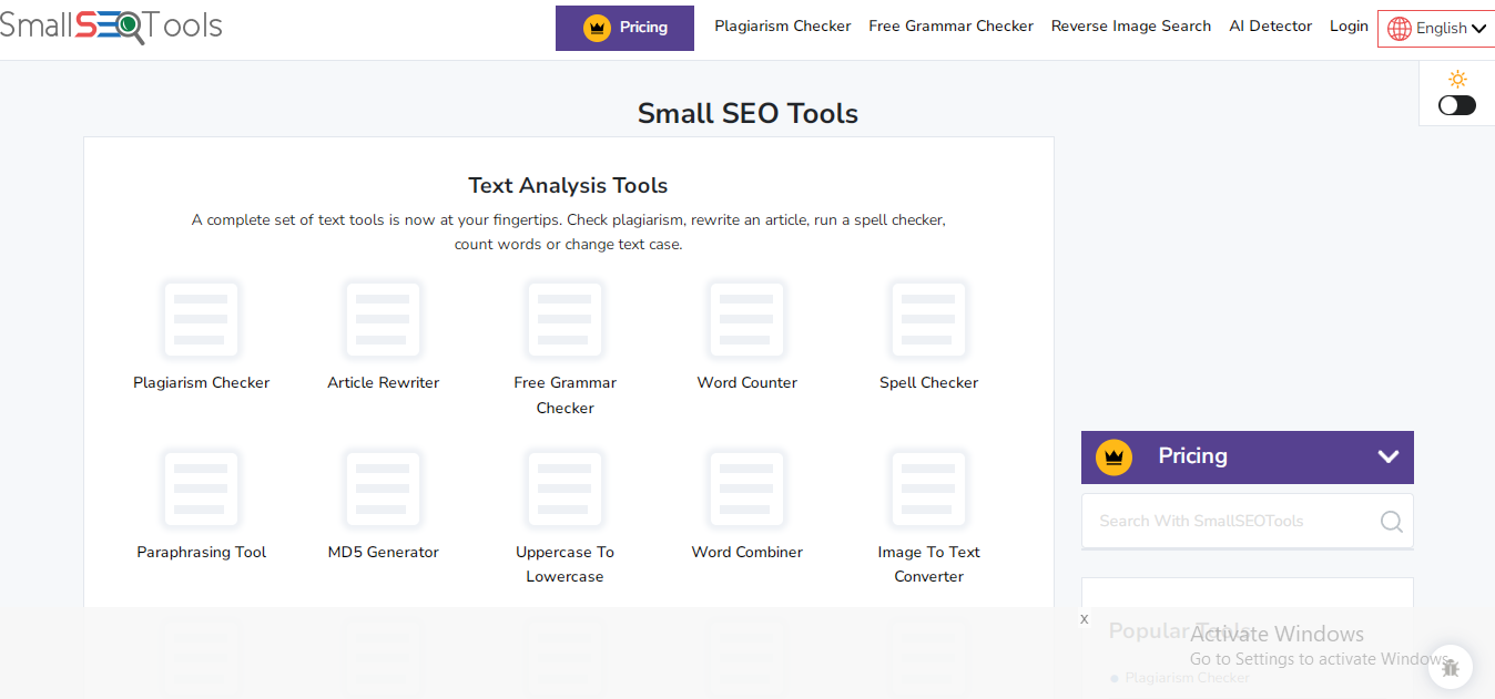 content writing tools