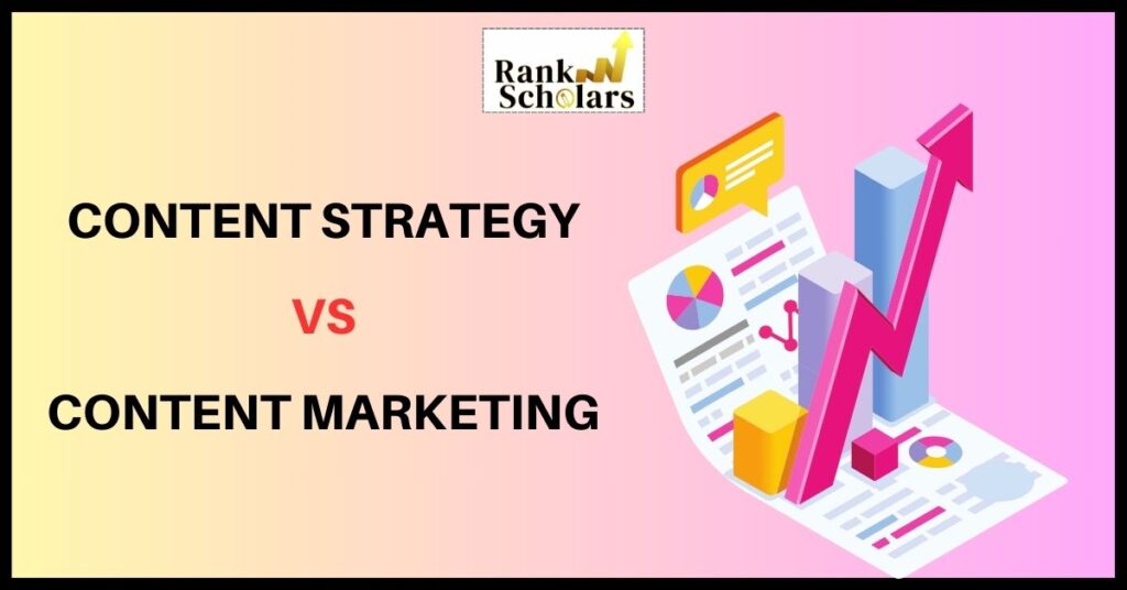 content strategy vs content marketing